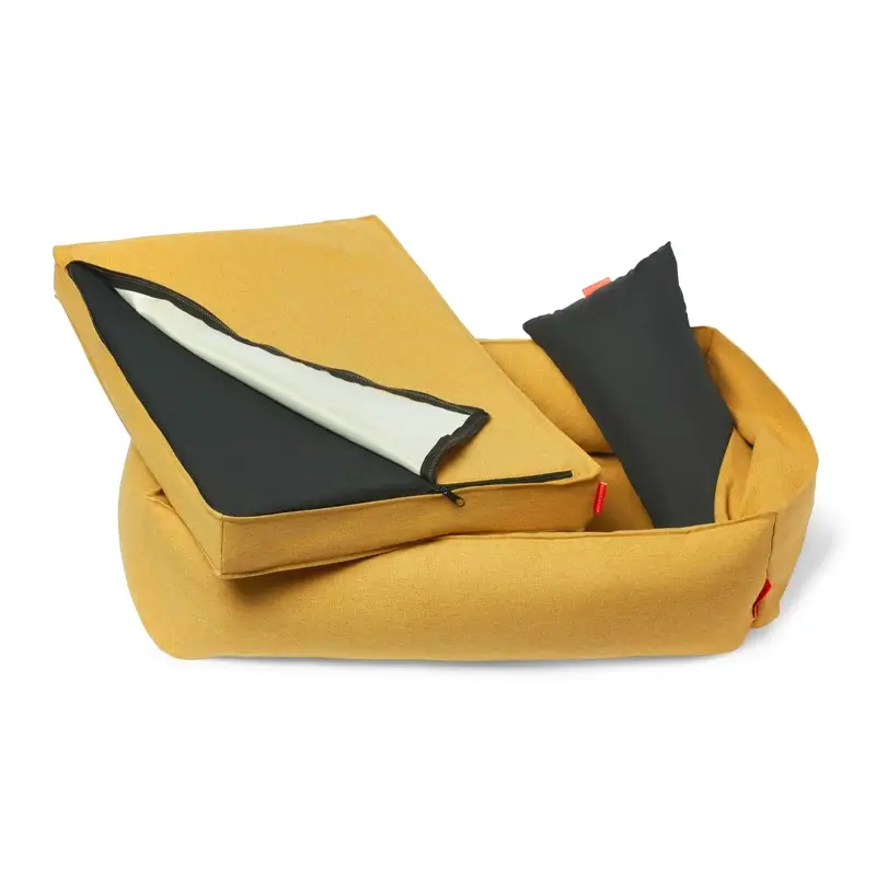 Coussin Orthopédique pour Chien Mustard Molly & Stitch - Alpine - CHOUKETT Paris (4)