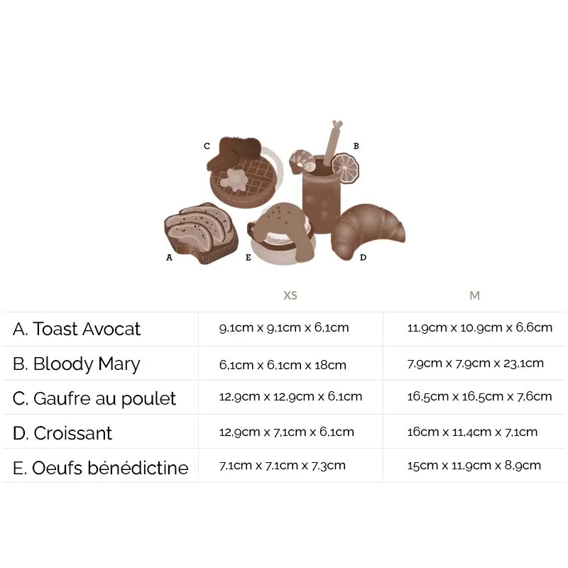 Peluche Croissant P.L.A.Y. - Barking Brunch Collection - CHOUKETT Paris (10)