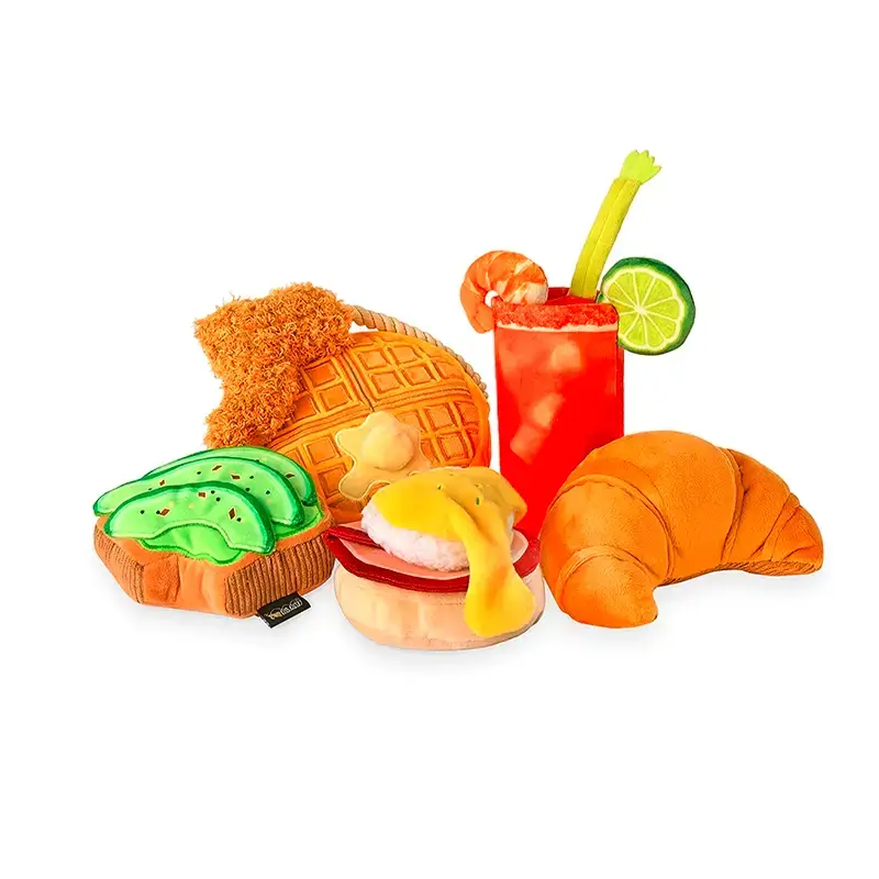 Peluche Toast à l'avocat P.L.A.Y. - Barking Brunch Collection - CHOUKETT Paris (5)