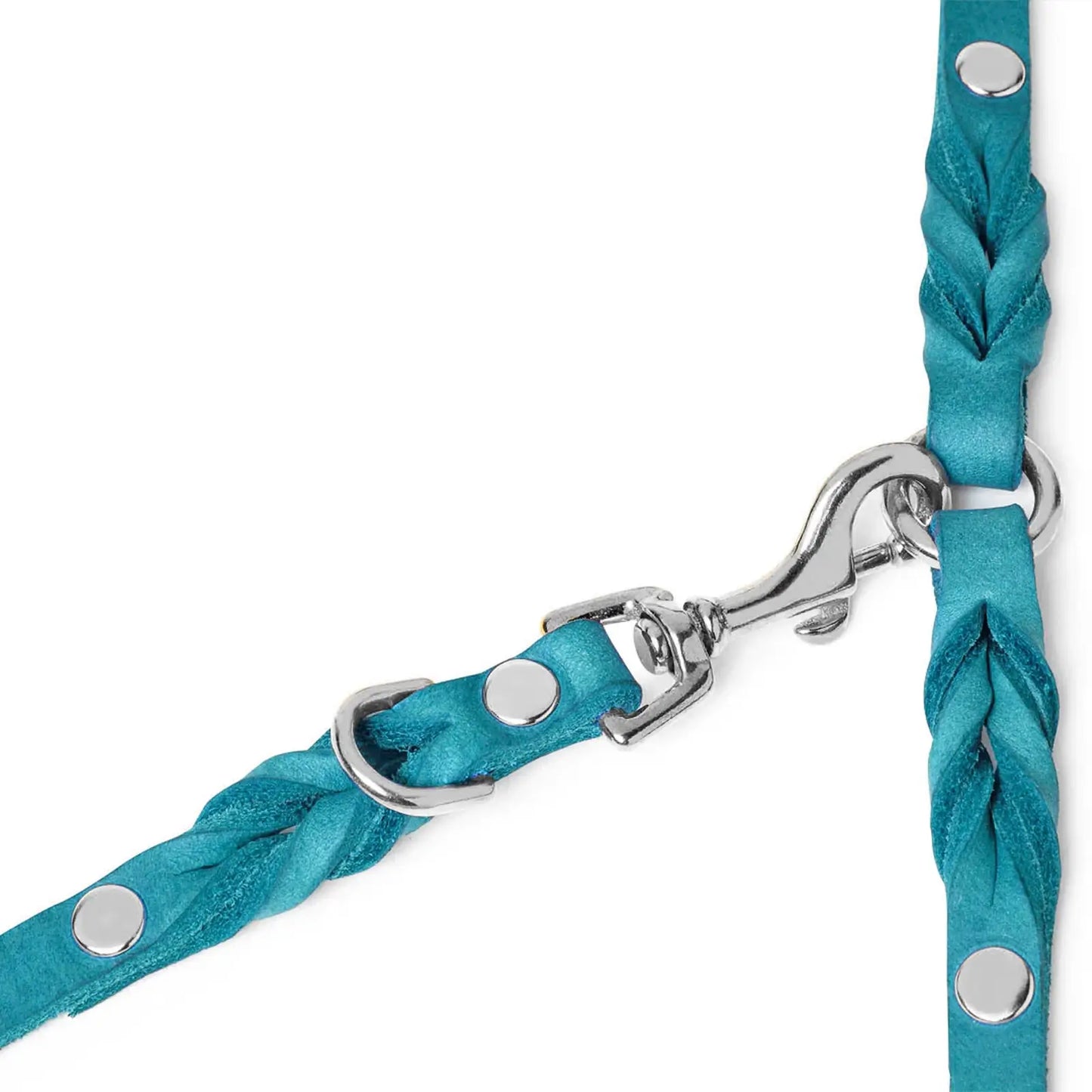 Laisse ajustable 3x chien Fiji Blue Molly & Stitch - Butter Leather - CHOUKETT Paris (10)