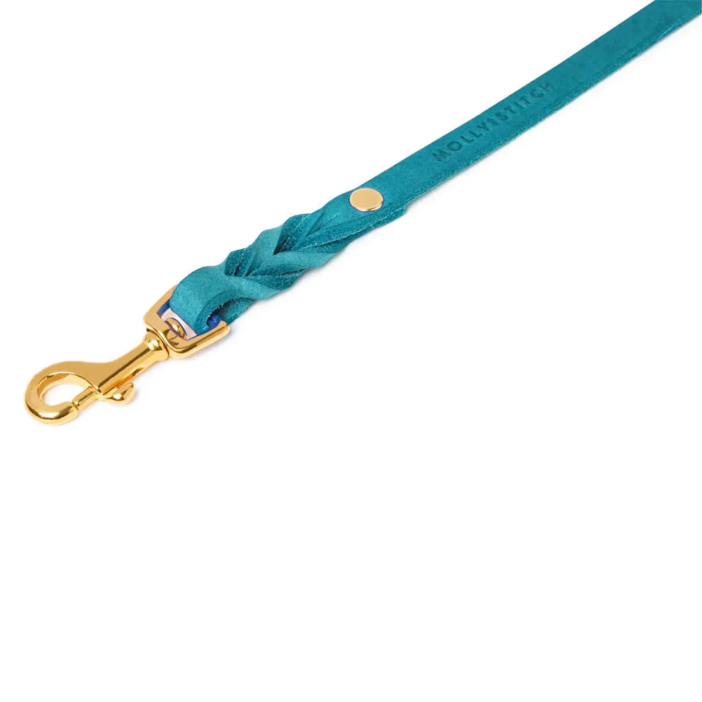Laisse ajustable 3x chien Fiji Blue Molly & Stitch - Butter Leather - CHOUKETT Paris (5)
