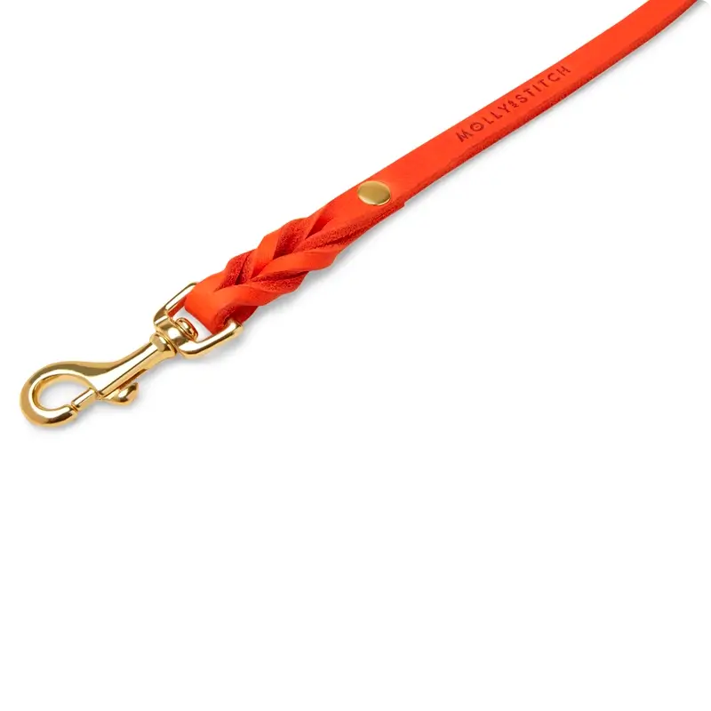 Laisse ajustable 3x chien Mango Molly & Stitch - Butter Leather - CHOUKETT Paris (2)