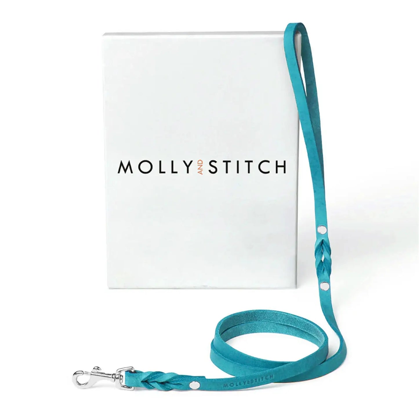 Laisse chien Fiji Blue Molly & Stitch - Butter Leather - CHOUKETT Paris (6)