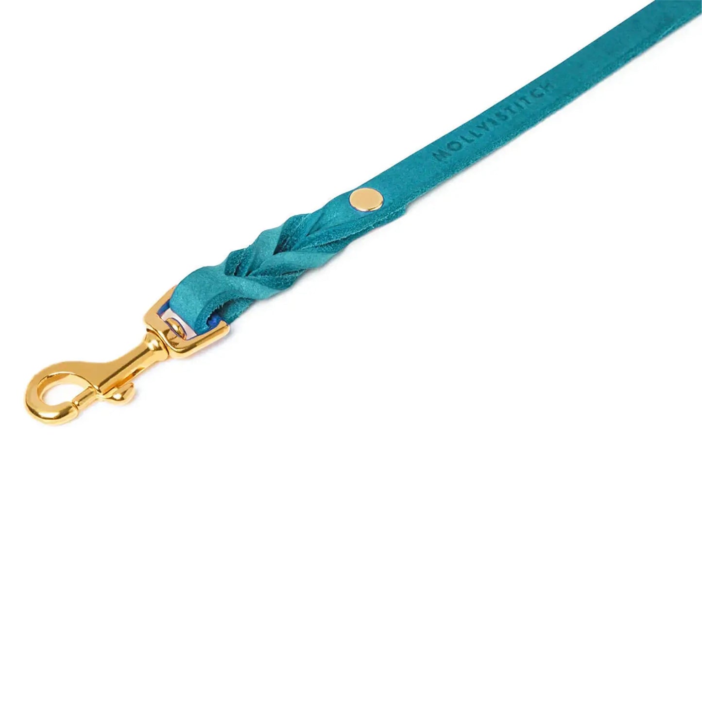 Laisse chien Fiji Blue Molly & Stitch - Butter Leather - CHOUKETT Paris (2)