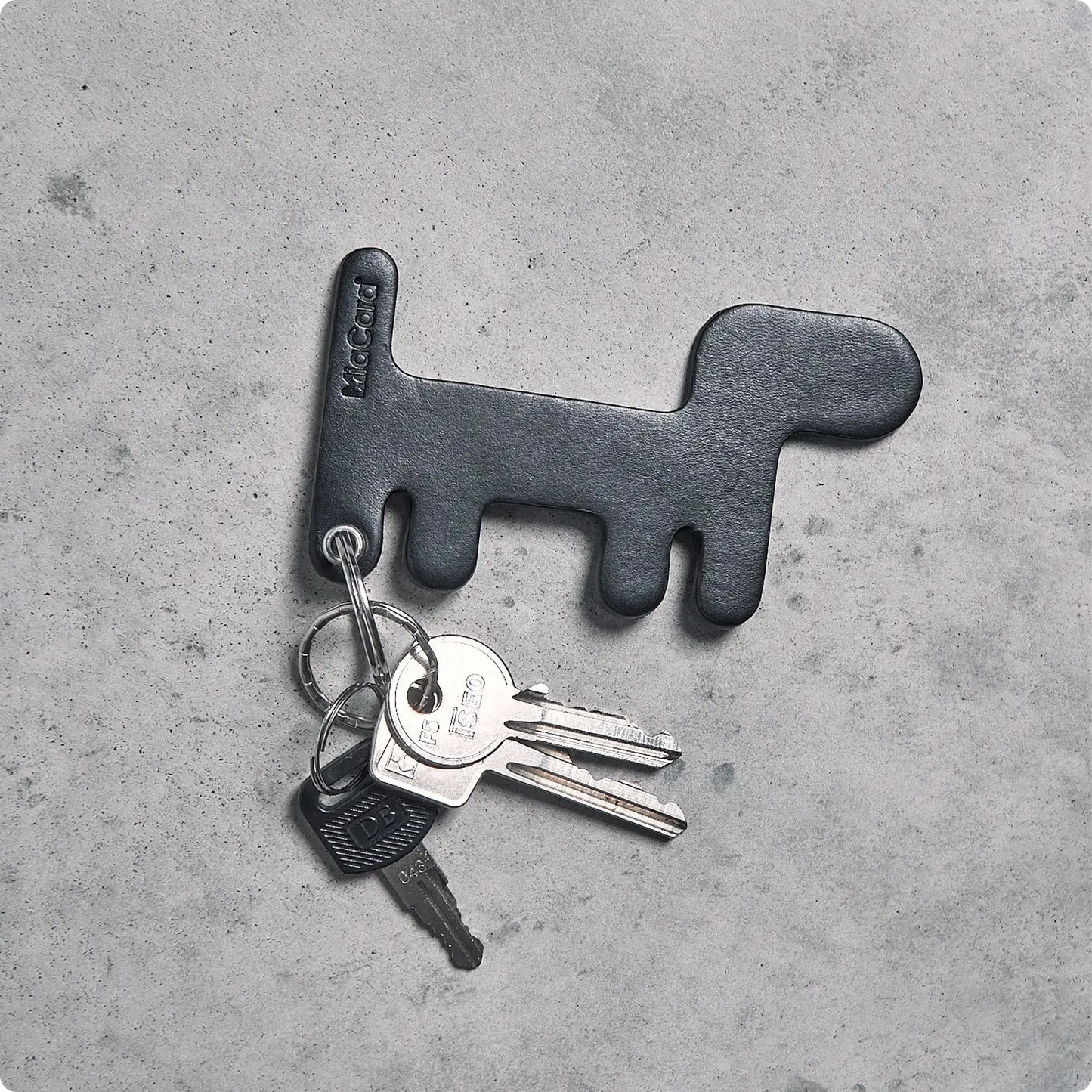 Porte-clés Chiave Cane Brown MiaCara - CHOUKETT Paris (3)