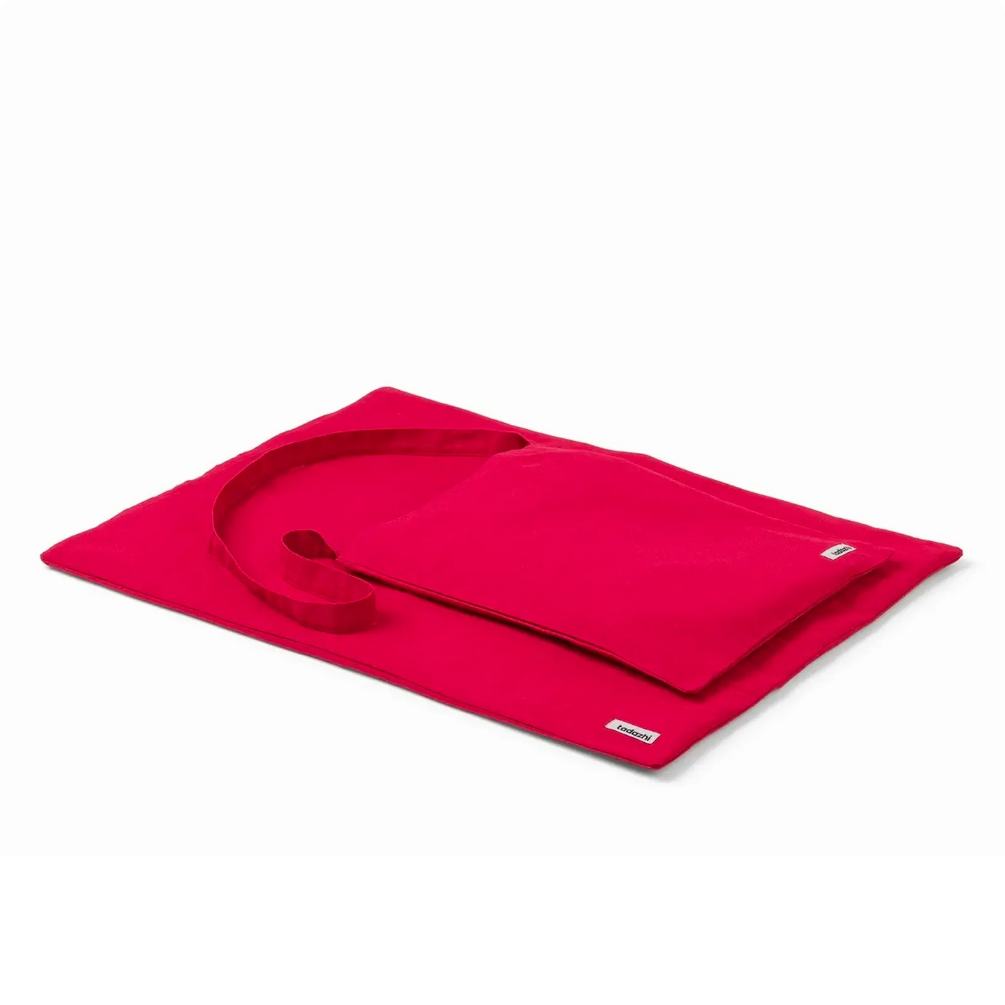 Couverture et Tote Bag pour chien Warm Red Tadazhi - CHOUKETT Paris (1)