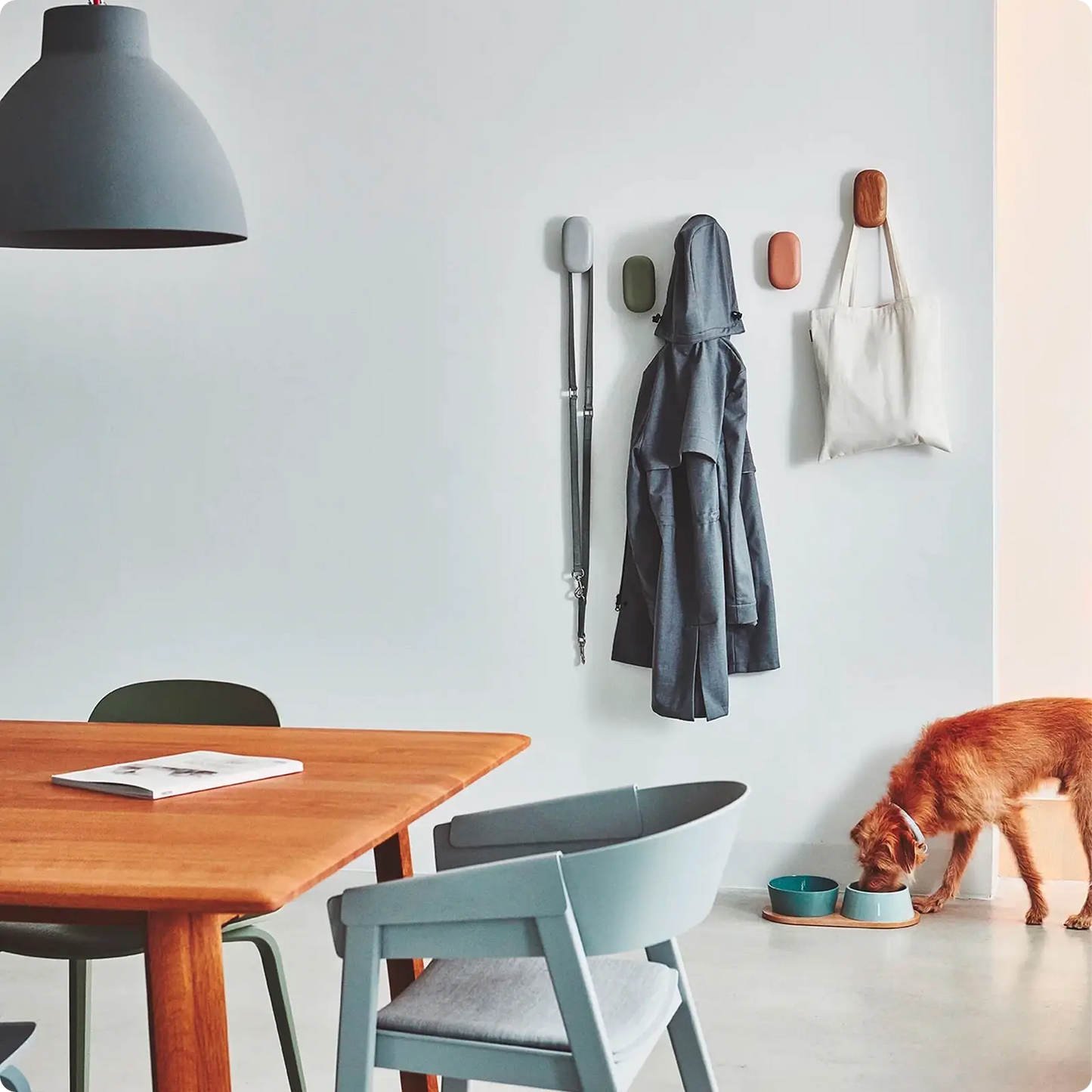 Crochet Mural - Gemma - Oak Nude Stained