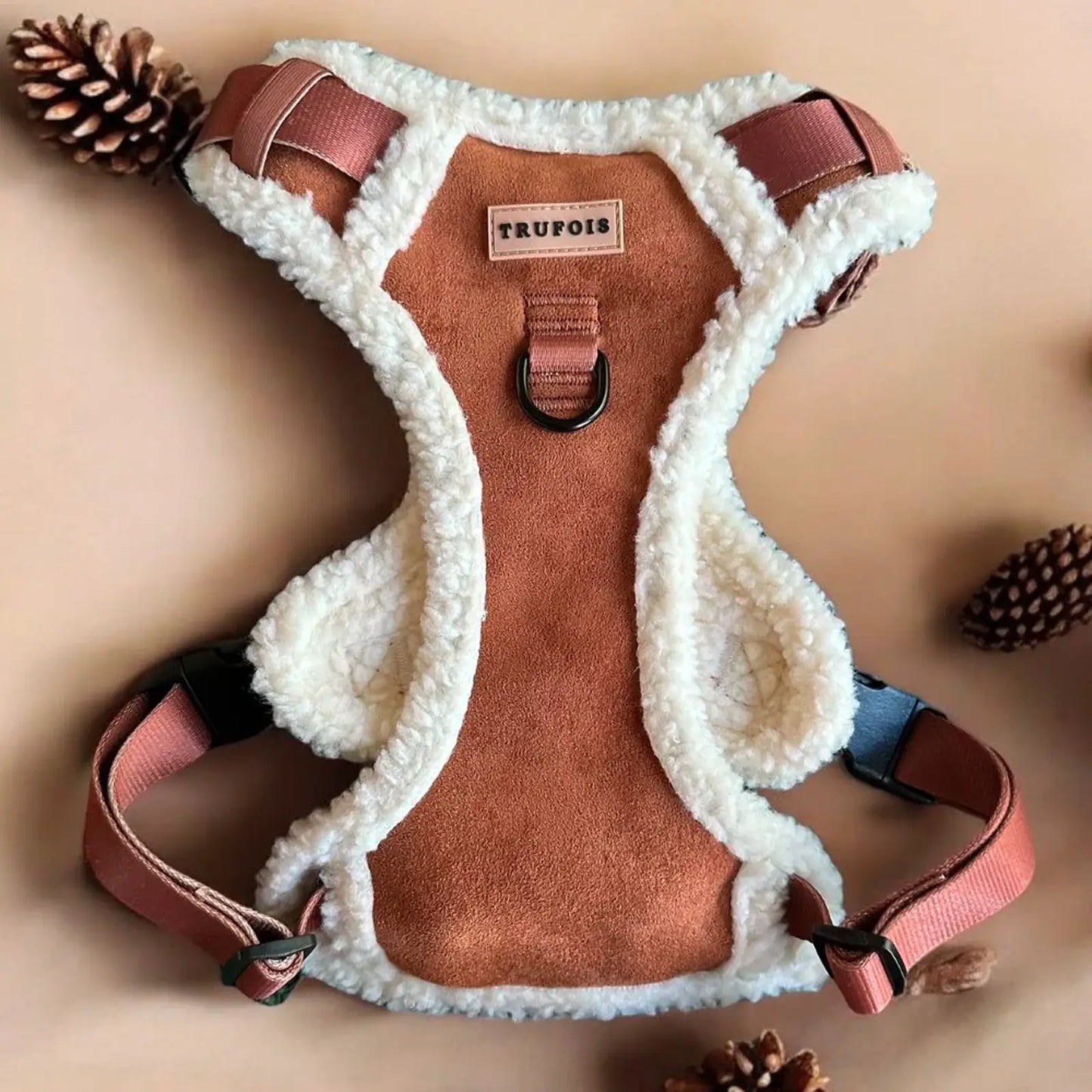 Harnais Pour Chien Teddy Sisu Mocca Trufois - CHOUKETT Paris (1)