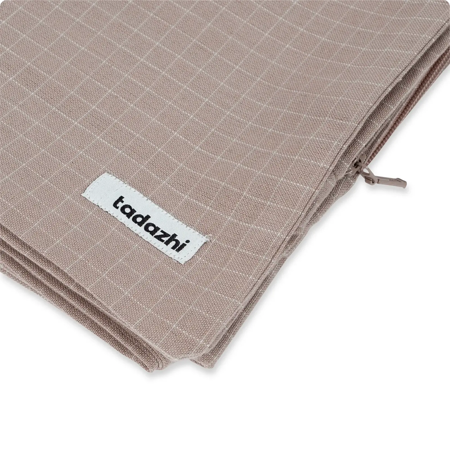 Housse de Couverture pour chien Check Dark Sand Tadazhi - CHOUKETT Paris (3)