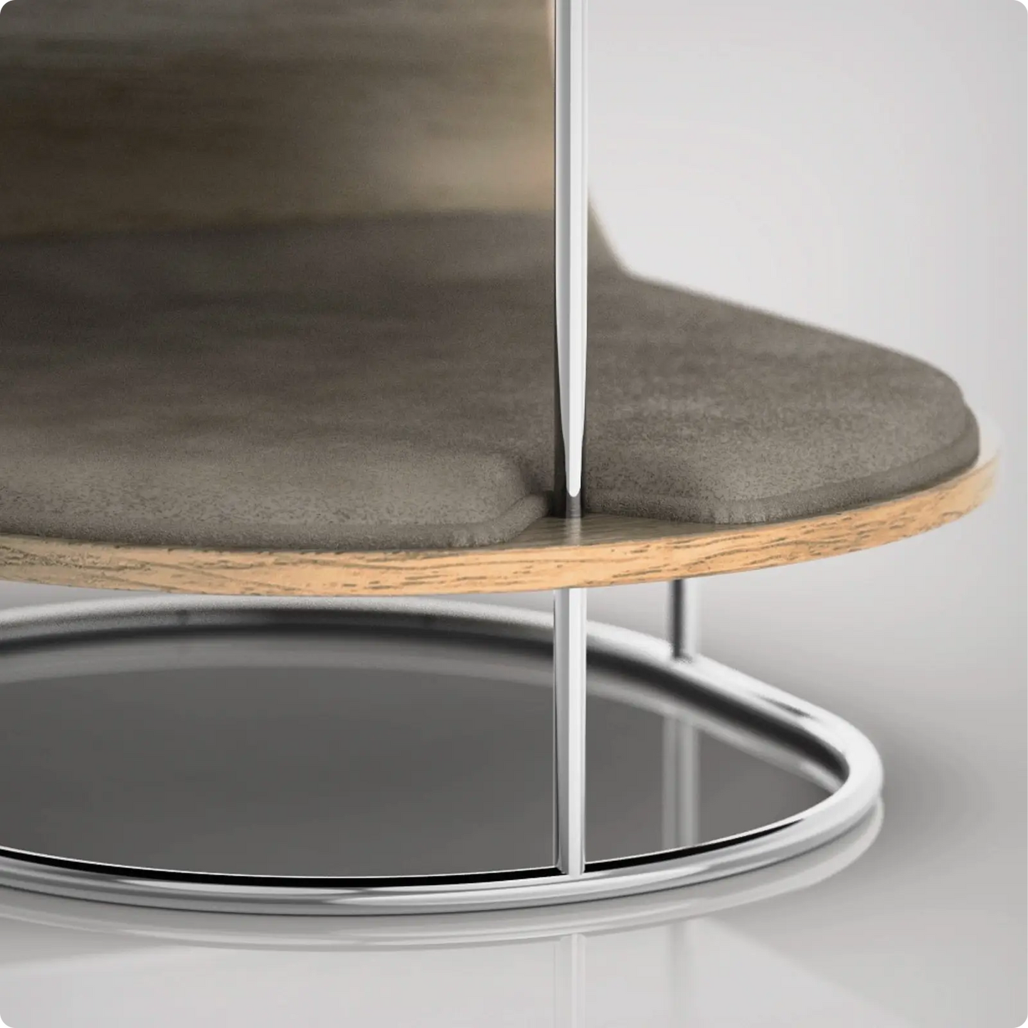 Table d'appoint et lit pour chien Lunar naturel / Taupe Bogarel - CHOUKETT Paris (7)