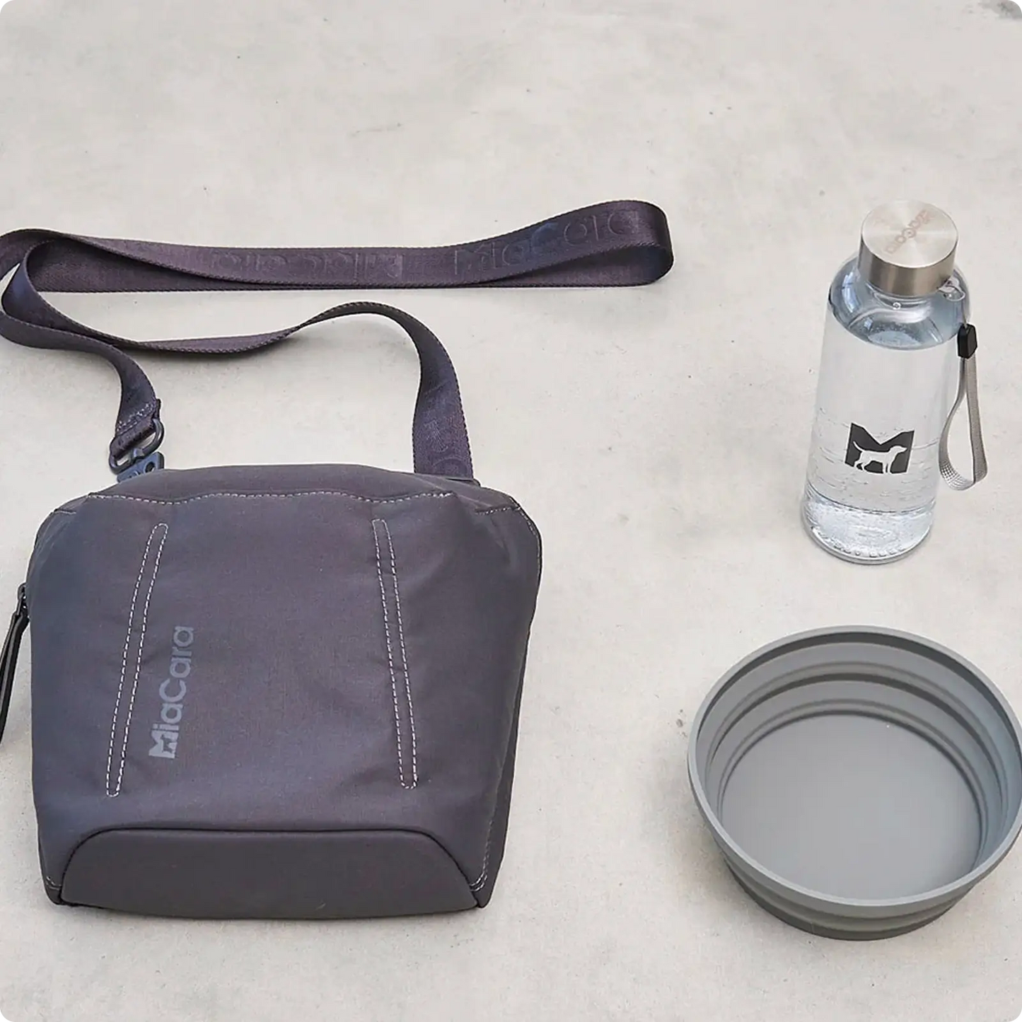 Sac Bandoulière Urbano Set Greige MiaCara - CHOUKETT Paris (6)
