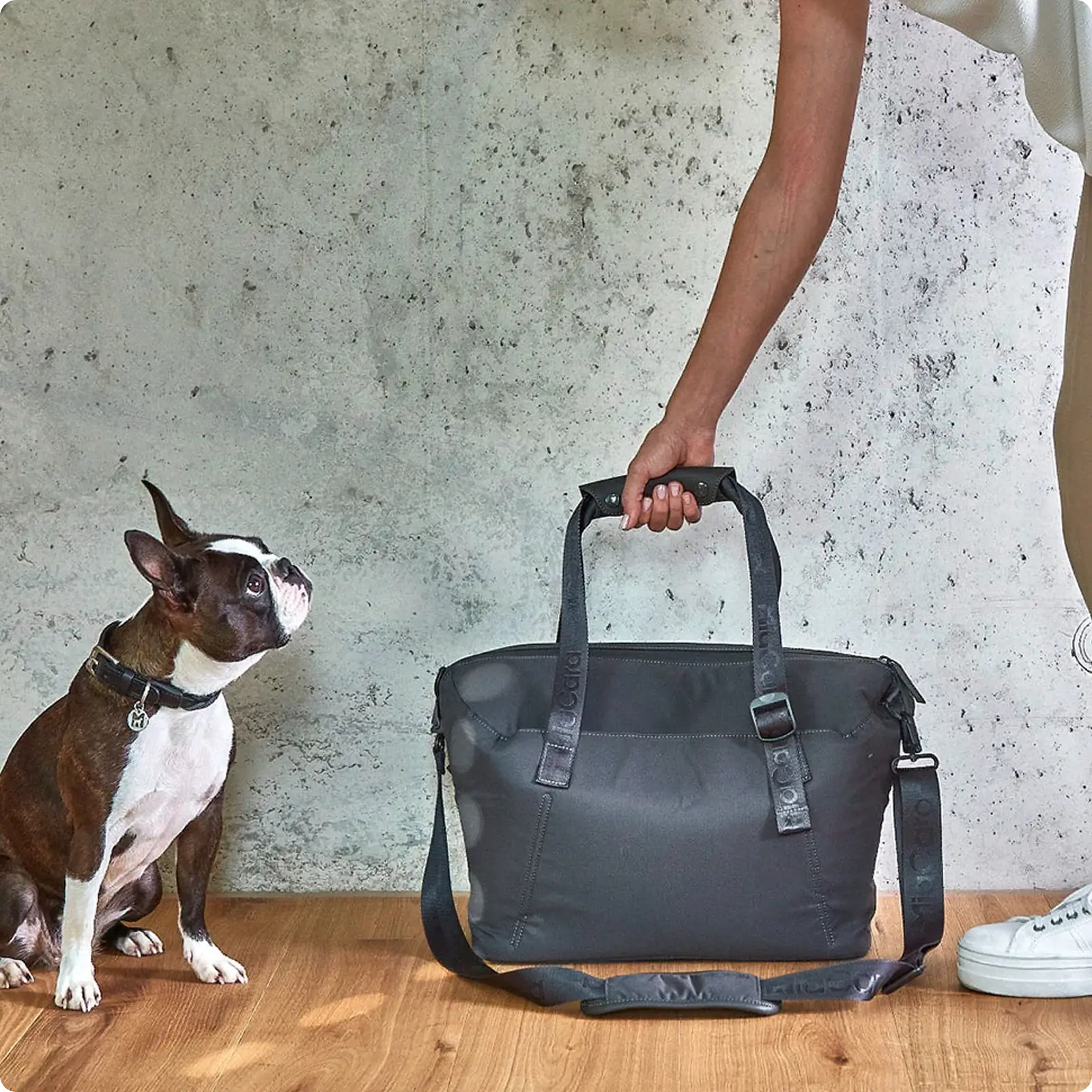 Sac de Voyage Vacanza Set Asphalt MiaCara - CHOUKETT Paris (5)