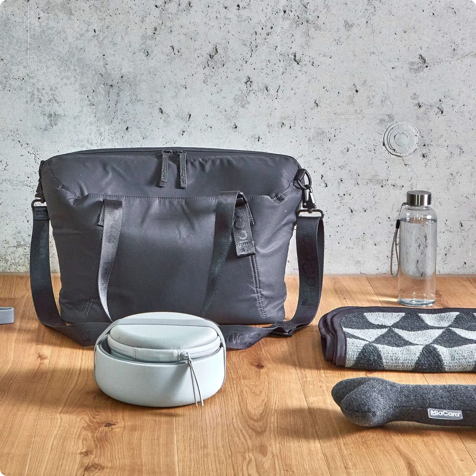 Sac de Voyage Vacanza Set Asphalt MiaCara - CHOUKETT Paris (3)