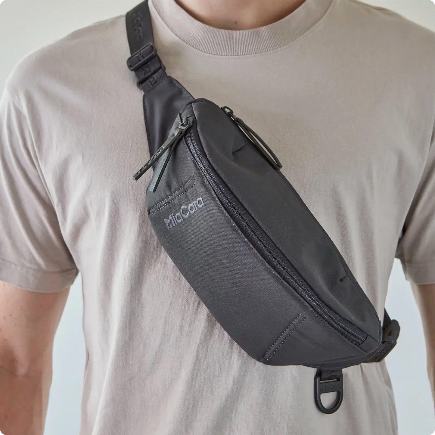 Sac Ceinture Cinta Greige MiaCara - CHOUKETT Paris (7)
