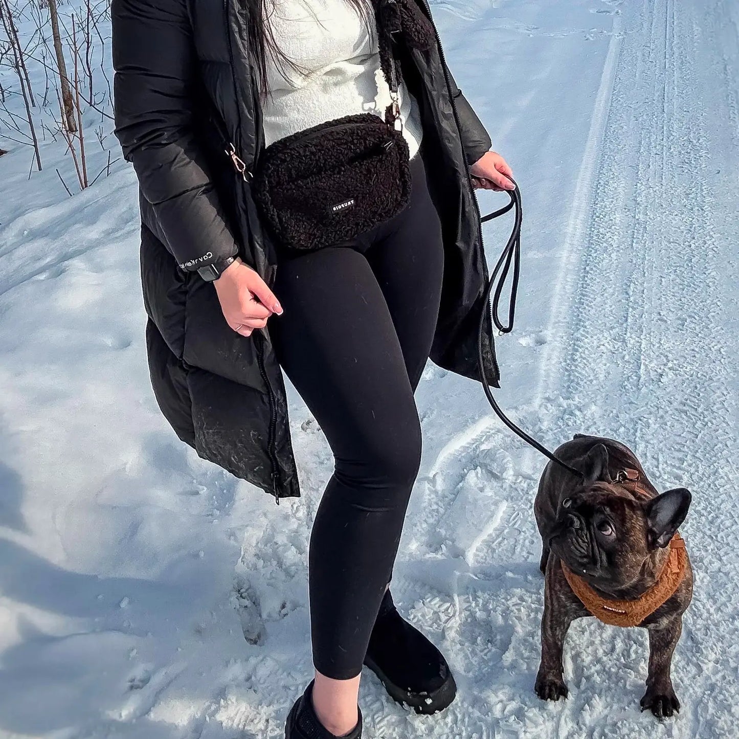 Sac "Dog-mom" Licorice Trufois - CHOUKETT Paris (2)