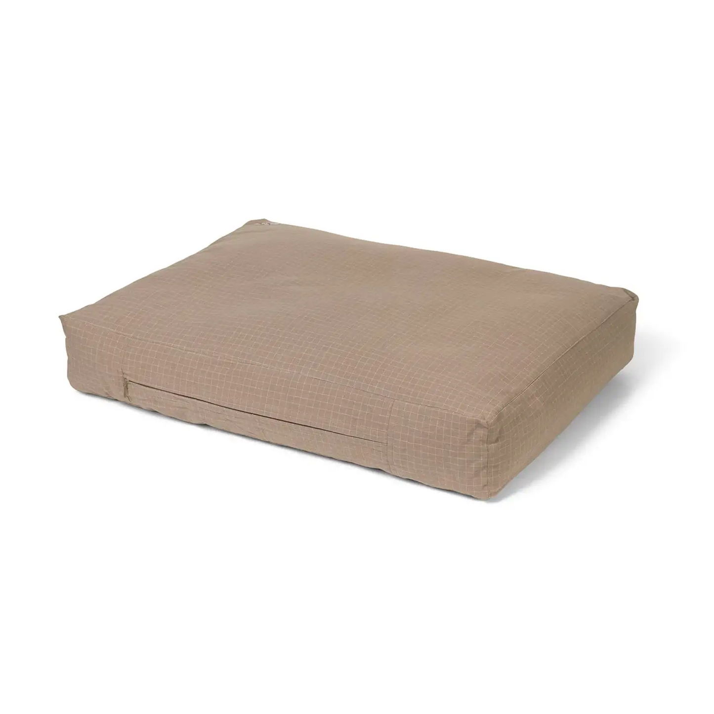 Coussin pour Chien Tobine Check Dark Sand Tadazhi - CHOUKETT Paris (2)