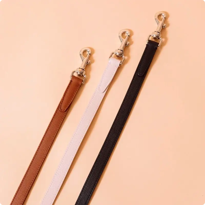 Laisse chien Chestnut & Amber Molly & Stitch - Tuscan | CHOUKETT Paris (9)