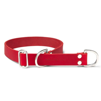 Collier de Retriever chien Chili Red Molly & Stitch - Butter Leather - CHOUKETT Paris (3)