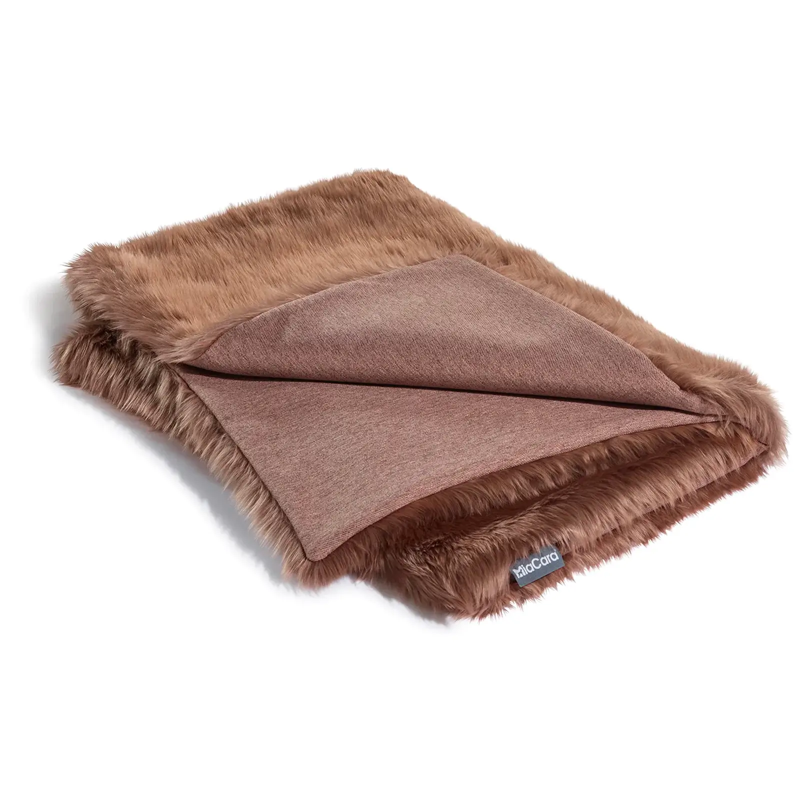 Couverture pour chien Lana Taupe / Mottled Brown MiaCara - CHOUKETT Paris (1)
