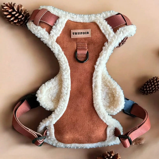 Harnais Pour Chien Teddy Sisu Mocca Trufois - CHOUKETT Paris (1)