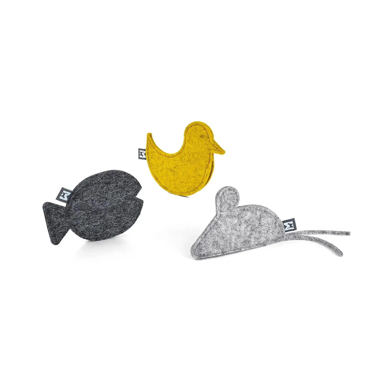 Jouet pour Chat Bosco Oiseau - Yellow MiaCara - CHOUKETT Paris (2)