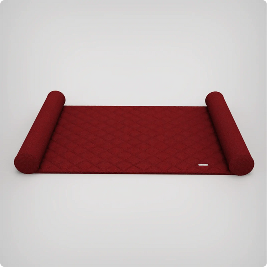 Tapis pour Chien Olympia Rouge - CHOUKETT Paris (1)